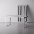 DESK - POLAR / Steel Leg