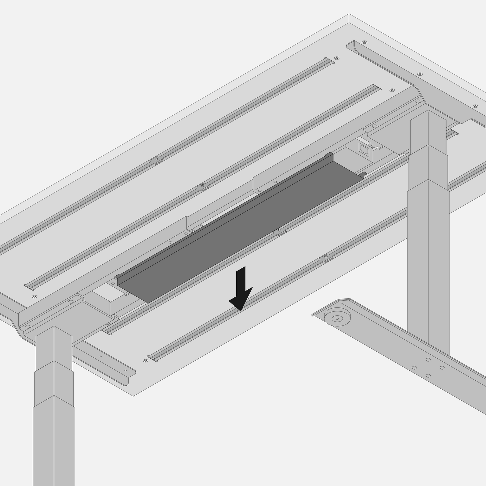 Hanger for Mesh Cable Holder