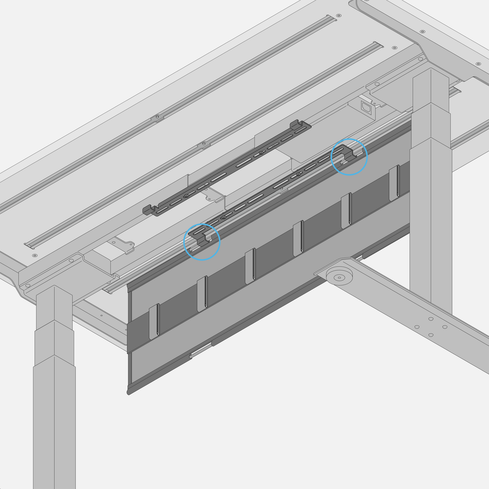 Hanger for Mesh Cable Holder