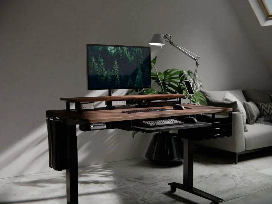 Flexispot E7H フレキシスポット天板付き140x70 cm BOARD - FOREST for FlexiSpot E7H | PREDUCTS