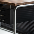DESK - DOME / Steel Leg