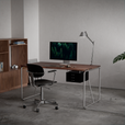 DESK - DOME / Steel Leg
