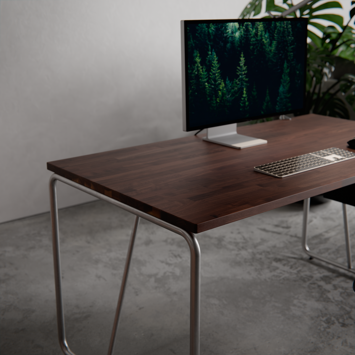 DESK - DOME / Steel Leg