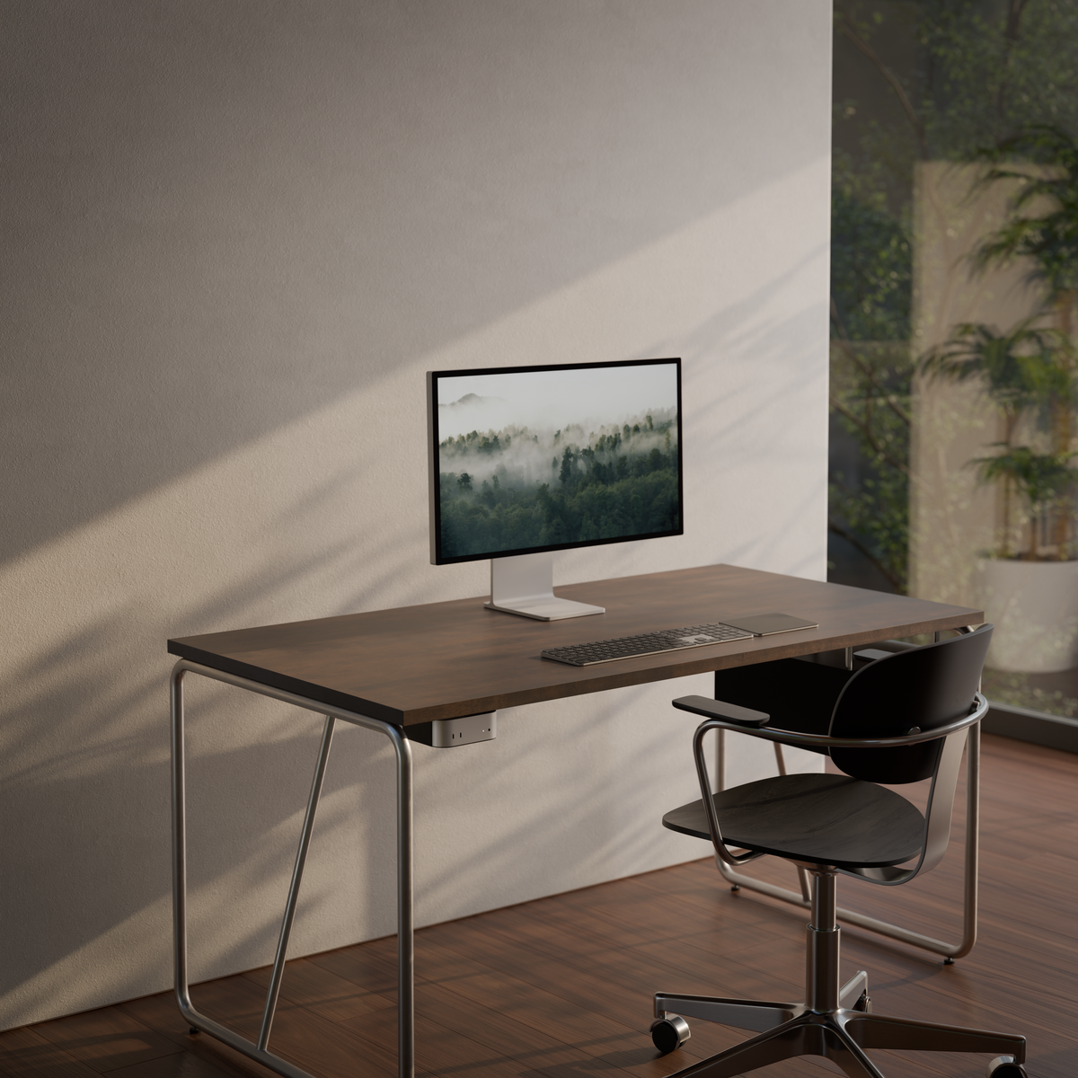 DESK - FOREST / Steel Leg