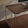 DESK - FOREST / Steel Leg
