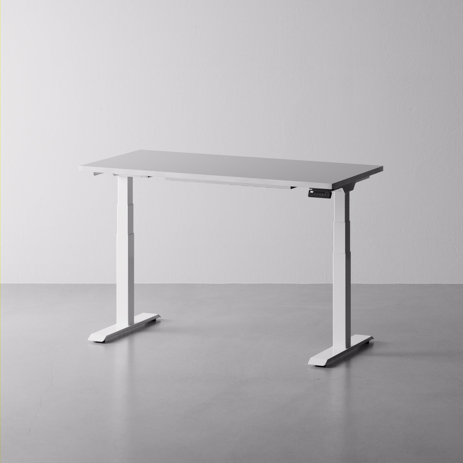 Preducts polar 昇降脚e7 トレー二つ ケーブルホルダー付き モジュール式電動昇降デスク POLAR / Standing | PREDUCTS