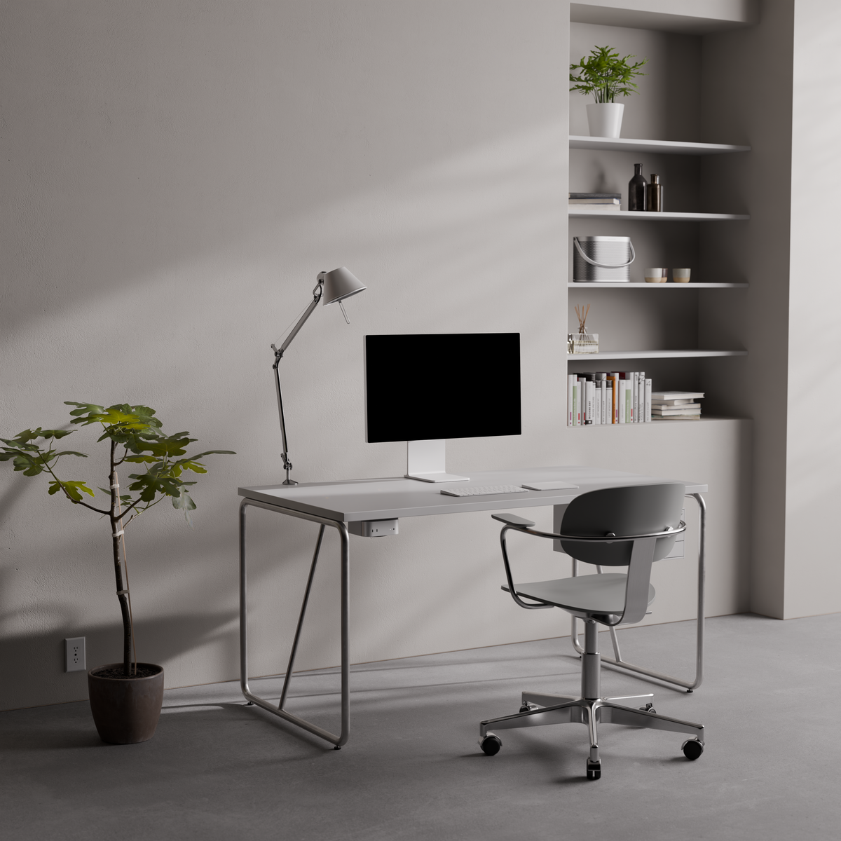 DESK - POLAR / Steel Leg