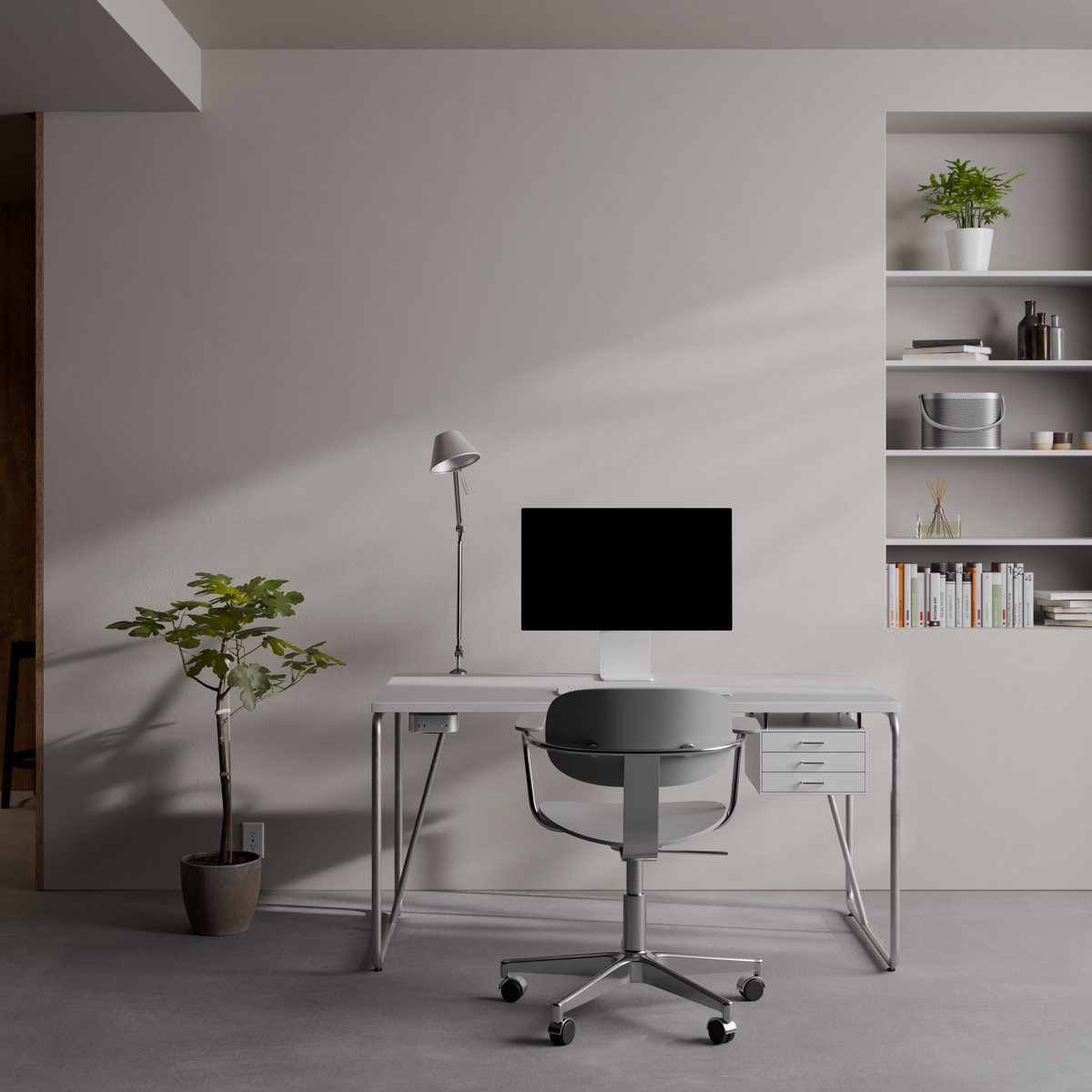 DESK - POLAR / Steel Leg