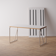 DESK - STUDIO / Steel Leg