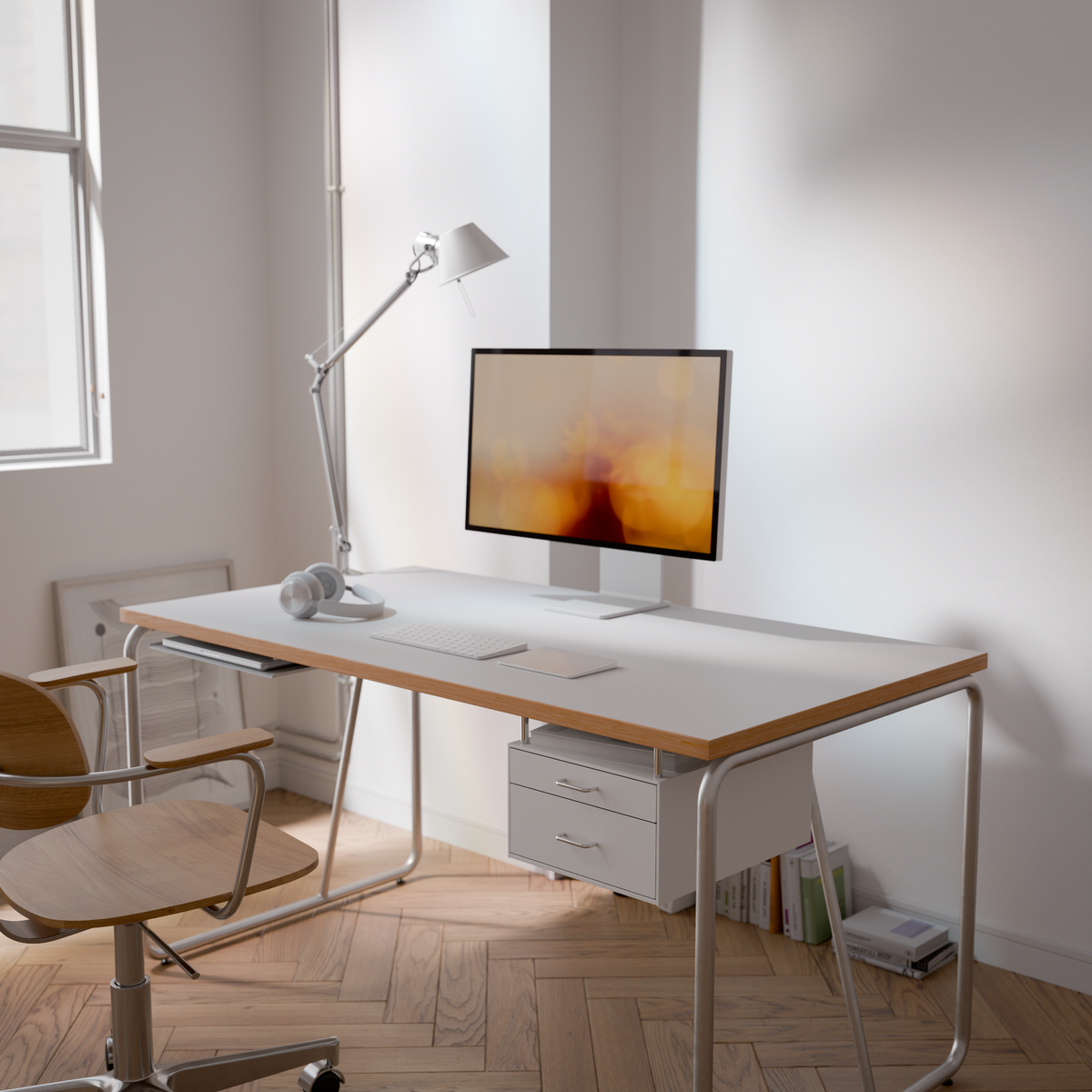 DESK - STUDIO / Steel Leg