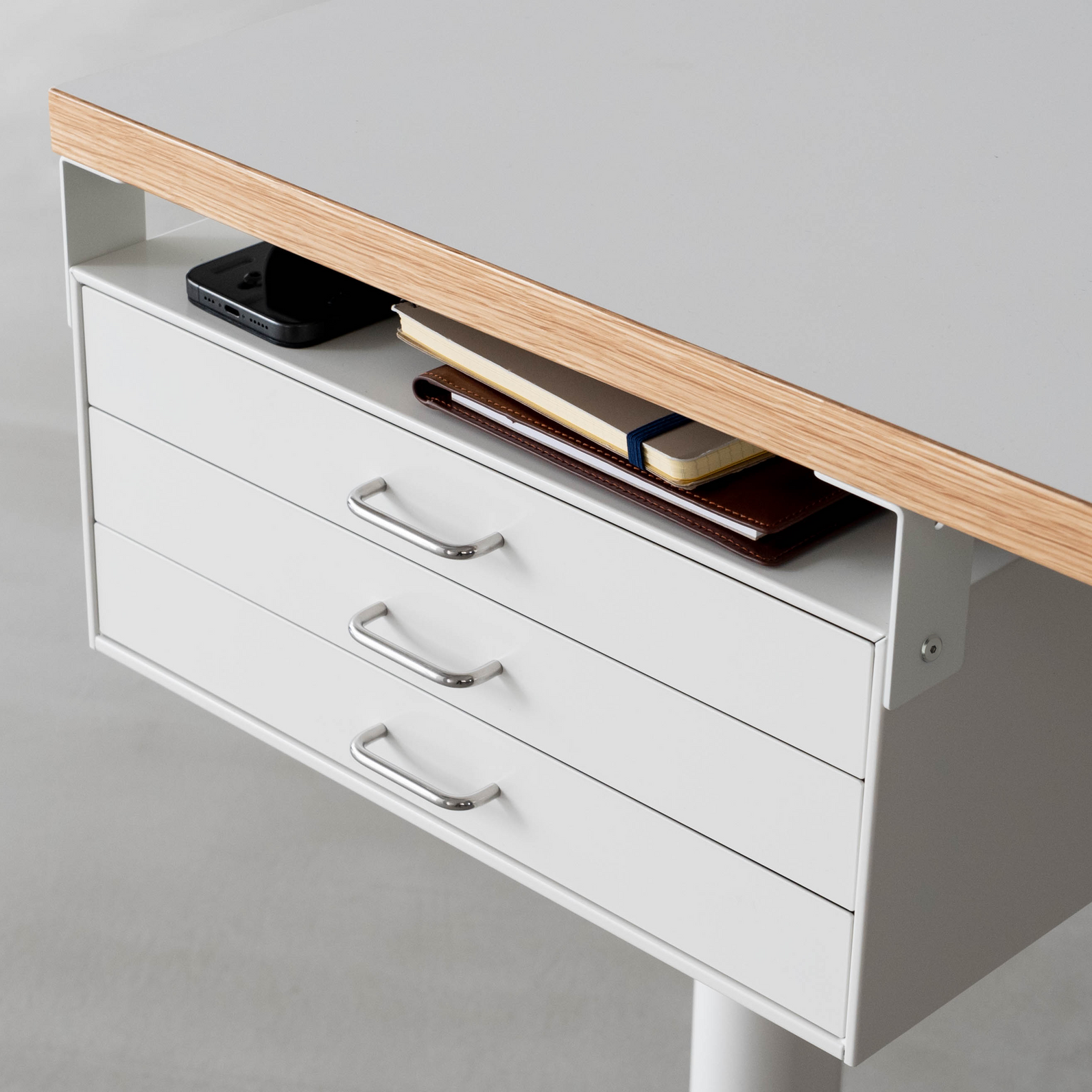 PREDUCTS Drawer Threeホワイト金属製収納ボックス 引き出し Drawer Three | PREDUCTS