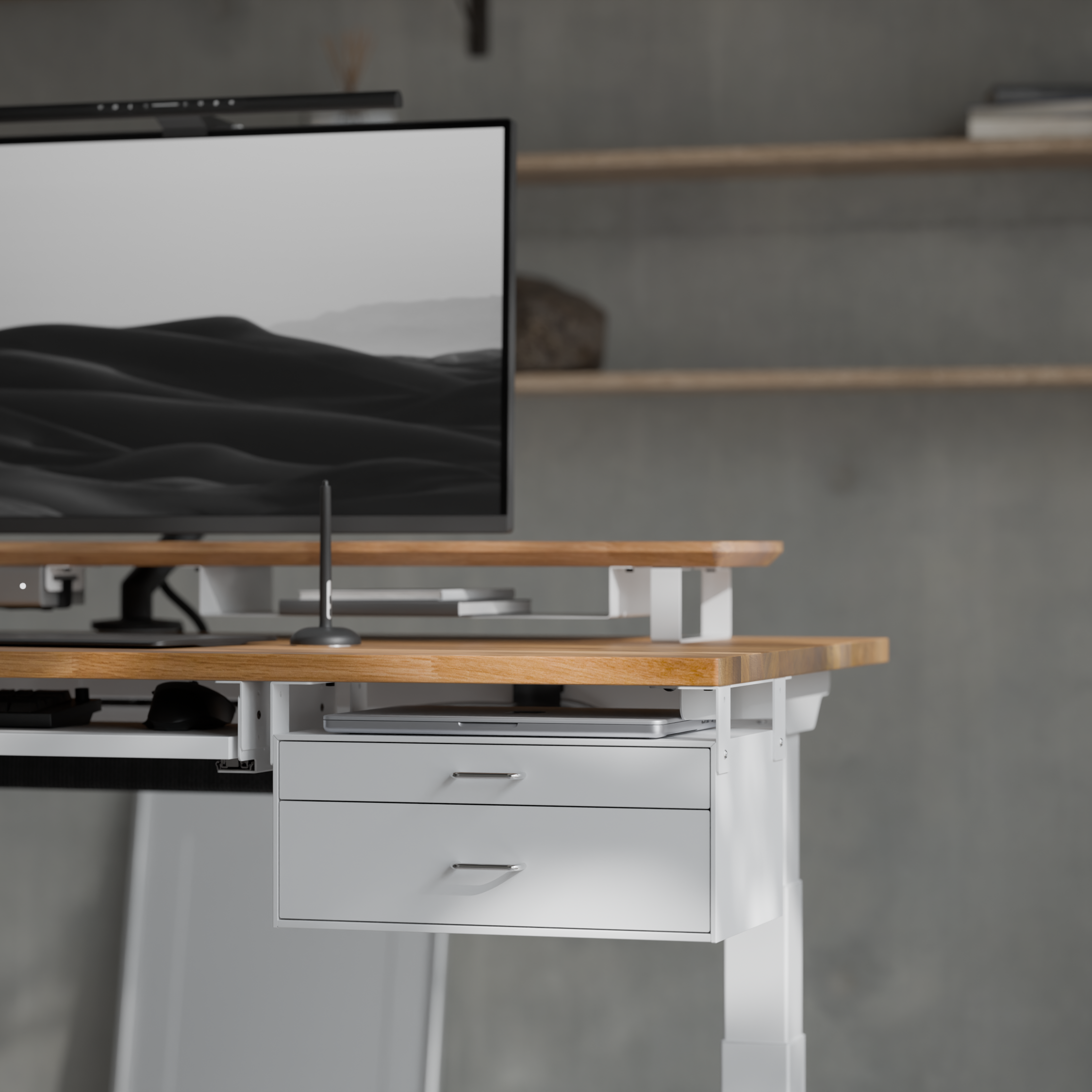 PREDUCTS デスク 後付け 引き出し Drawer Mini アイテム少数派に