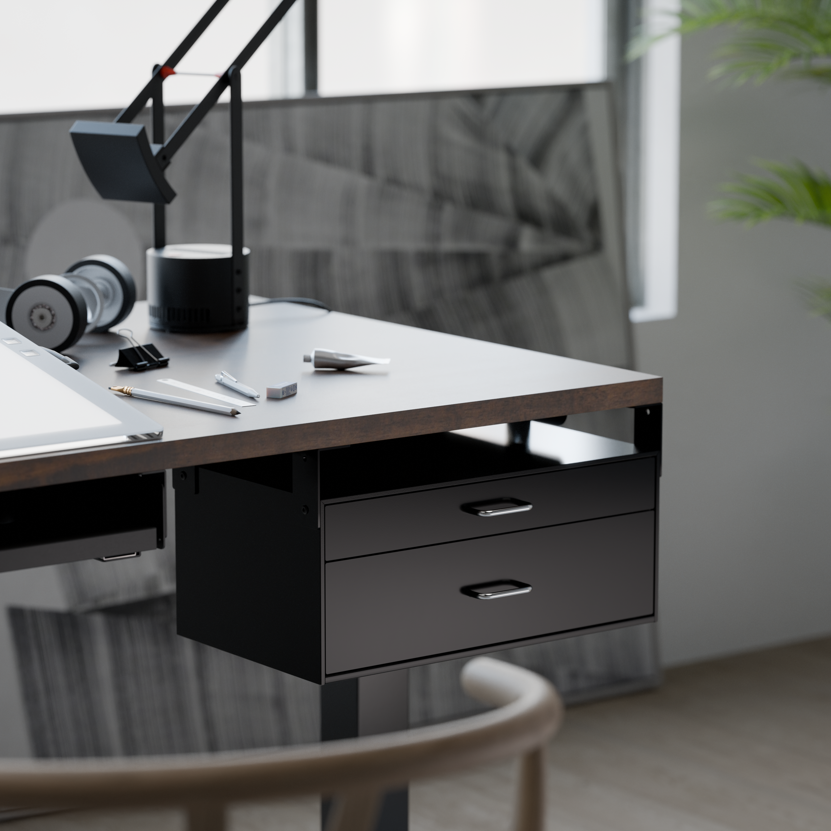 PREDUCTS デスク 後付け 引き出し Drawer Mini アイテム少数派に