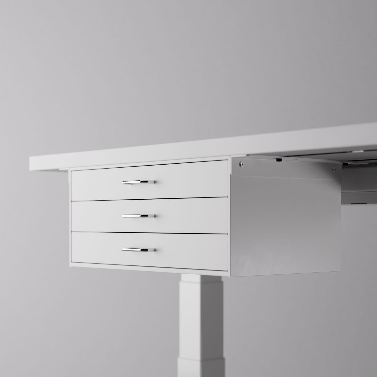 PREDUCTS Drawer Threeホワイト金属製収納ボックス 引き出し Drawer Three | PREDUCTS