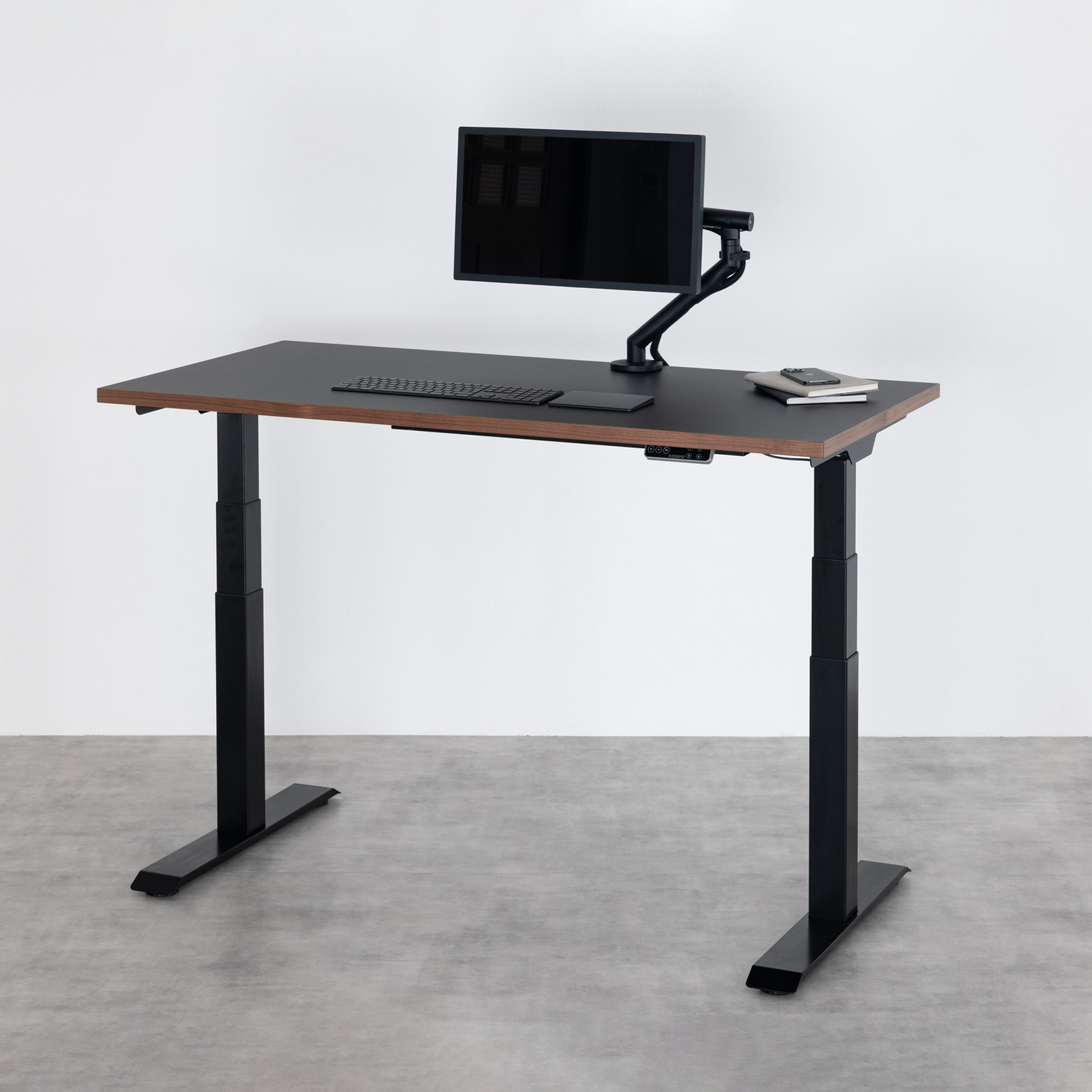 Flexispot e7 + IKEA天板1400 - 事務机/学習机